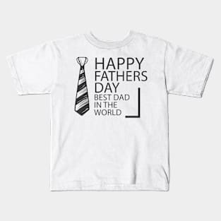 Happy fathers Kids T-Shirt